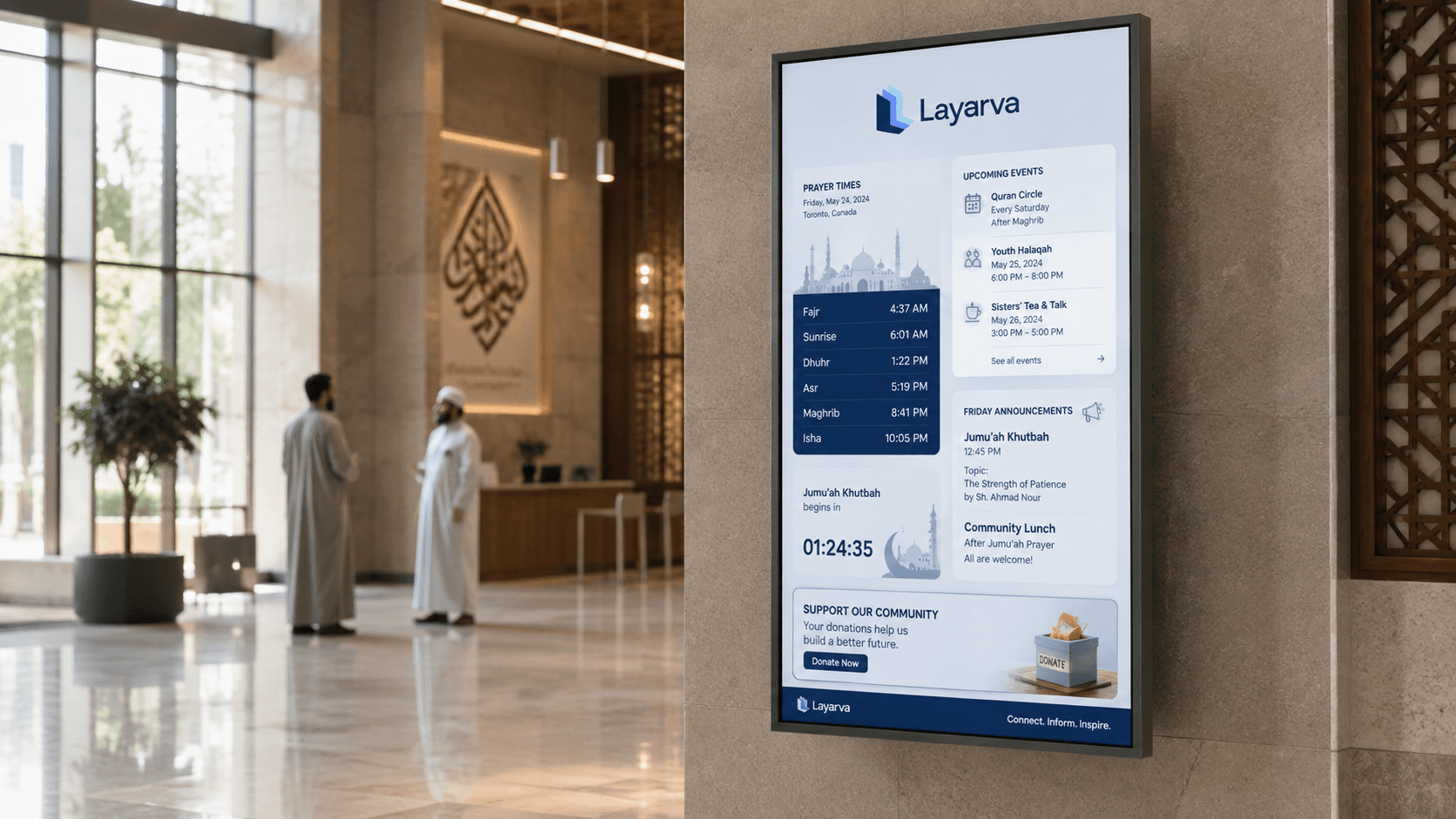 Layarva Interface Preview